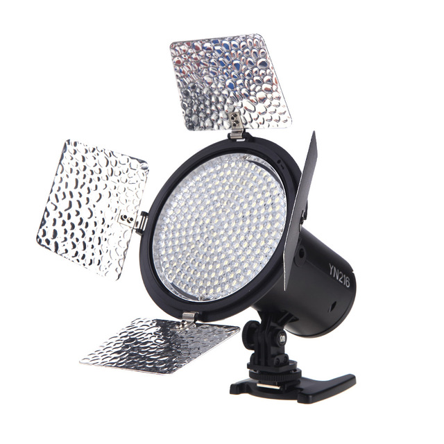 YONGNUO YN216 3200K-5500K LED Video Light Portable 13W 55 Angle for for DSLR Cameras & Photographic Lighting