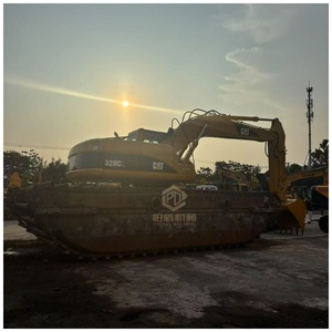 Excavadora marina Caterpillar 320CL 320, draga, anfibia de doble uso, modelo 2022, motor diésel de 26 toneladas, alta eficiencia de trabajo. - Product Image 5