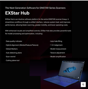 SHINNING 3D EINSTAR 2 Kablosuz 3D Tarayıcı Tam Renkli Yakalama Dış Mekan Kullanıma Uygun USB/WiFi PLA Yeni 1 Yıl Garanti - Product Image 6