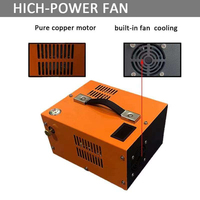 Pompa Kompresor Udara Pcp 12V / 110V / 220V Pompa Mobil Senapan Angin Pcp Kompresor Pcp 12 V Pompa Submersible Pcp 300bar