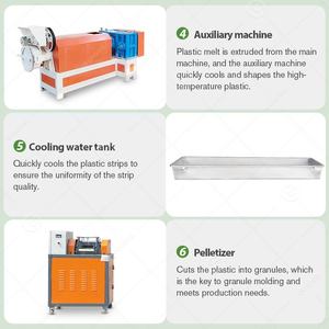Machine de recyclage de granulés de plastique XPS en Chine, entièrement automatique, moins chère, pour le recyclage des déchets, 3 en 1 - Product Image 4