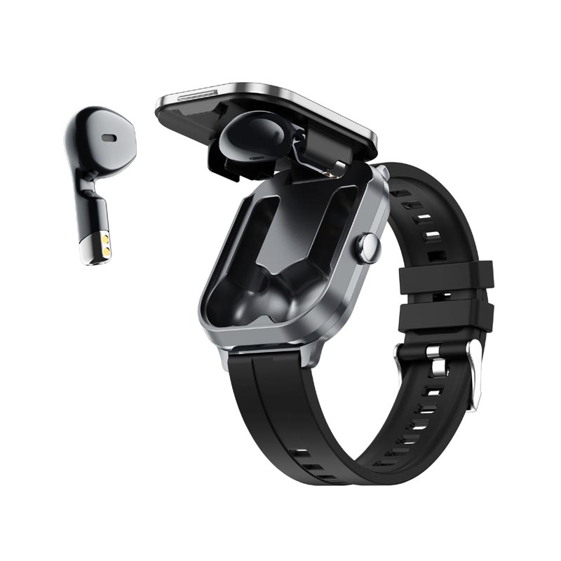 Silver Silicone Strap