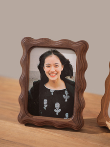 Moldura de Foto Personalizada de Madeira Sólida DIY de 6 polegadas, Criativa, Ecológica e Durável para Exibição de Mesa <span class=keywords><strong>A4</strong></span> - Product Image 4