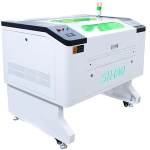 <span class=keywords><strong>Vevor</strong></span> Sihao 100W CO2 Verre <span class=keywords><strong>Laser</strong></span> Graveur Cutter Machine 7050 Refroidisseur D'eau pour Usage Domestique Bois Pierre Papier Caoutchouc Acrylique MDF AI - Product Image 4