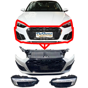 Piezas Usadas de Desmontaje para <span class=keywords><strong>Audi</strong></span> A5, S5: Paneles de Carrocería, Parachoques Delantero, Faros LED, Parrilla, Radiador, Alerón, Guardabarros, Calidad Original - Product Image 1