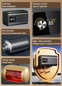 <span class=keywords><strong>Calentador</strong></span> de Agua Eléctrico de Cocina de 8L-15L con Certificación CE, Resistente al Agua IPX4, de Plástico, Calentamiento Rápido, para Uso Doméstico - Product Image 3