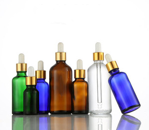 Flaconi Contagocce in Vetro Ambrato da 15ml 30ml 60ml 120ml per Cosmetici, Oli Essenziali e Sieri Viso con Contagocce - Product Image 4
