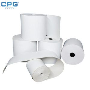Custom High Sensitivity 80mm 57mm 55gsm <b>Thermal</b> Jumbo Roll Logistics Warehouse Shipping Barcode <b>Label</b> Receipt Paper Roll - Product Image 1