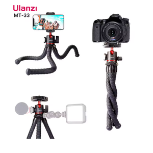 <span class=keywords><strong>Ulanzi</strong></span> ขาตั้งสามขาสำหรับมือถือรุ่น <span class=keywords><strong>Mt</strong></span> 33, ขาตั้งกล้องดีไซน์2in1พร้อมที่วางโทรศัพท์ฐานเสียบแฟลชสำหรับ1/4 - Product Image 3