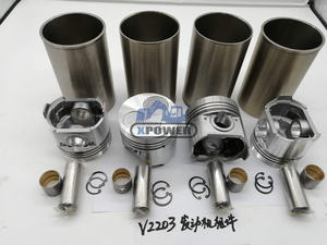 Kit de revestimiento para excavadora XPower V2203 V2403, kit de reacondicionamiento de motor diésel 16427-21110 16641-21112, pistón de cilindro - Product Image 3