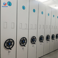 Estanterías Compactadoras Móviles Industriales con RFID, Cerradura Electrónica, Seguimiento de Inventario en Tiempo Real e Integración con Software WMS