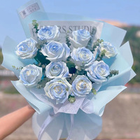Yiwu usine stock gros fleuriste bouquet fleur papier d'emballage papier mat fleur papier d'emballage