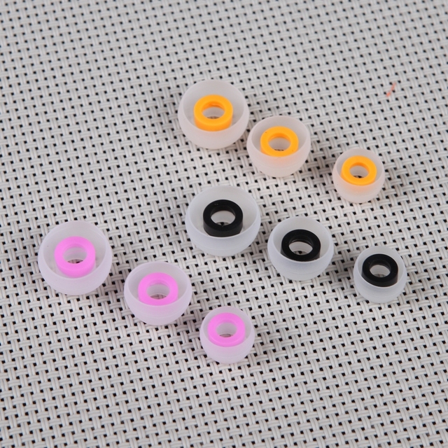 L M S Size Silicone Earphone Tips