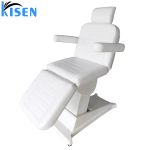 Tempat Tidur Perawatan Wajah Elektrik Mewah Modern KISEN, Perlengkapan Salon Kecantikan 3 Motor untuk Salon Kecantikan, Tempat Tidur Pijat - Product Image 4