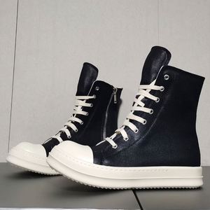 Zapatos Deportivos Casuales de Diseño Owens para Hombre, Botas de Encaje de Lujo, Transpirables, Antideslizantes, con Suela Gruesa, Zapatos para Caminar de Cuero Genuino - Product Image 4