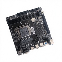 Nouvelle carte mère de bureau ITX TG-H310 noire, mini-ordinateur de bureau, LGA 1151, DDR3, double SATA, 32 Go de RAM, prend en charge les processeurs de 6e/7e/8e/9e génération