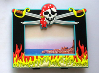 Cadeau de décoration de bureau pirate personnalisé Cadre photo en PVC Cadre photo carré