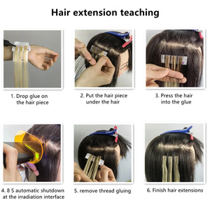 Zs Gốc V-Công Nghệ Ánh Sáng Tóc Mở Rộng Máy Tóc Giả Tóc Mảnh Nhanh Ghép V-Ánh Sáng Tóc Mở Rộng Công Cụ Cho Thẩm Mỹ Viện - Product Image 6