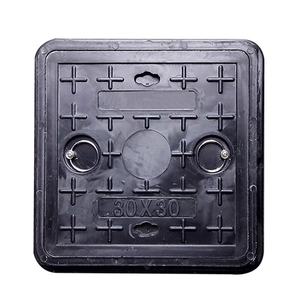 SMC Composite SMC Fibra de vidrio GRP Cubiertas de boca eléctricas cuadradas herméticas FRP selladas para aplicaciones de alcantarillado vial - Product Image 5