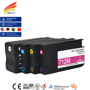 Cartouche d'encre compatible IBEST <span class=keywords><strong>HP</strong></span> 712 compatible avec <span class=keywords><strong>HP</strong></span> DesignJet T650 T630 T230 T210 T200 <span class=keywords><strong>T600</strong></span> Cartucho De Tinta - Product Image 1