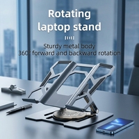 Nouveau support pour ordinateur portable en aluminium de style mecha Z7, pliable, pivotant à 360°, réglable