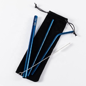 Accesorios <span class=keywords><strong>de</strong></span> <span class=keywords><strong>Bar</strong></span>, Pajita Reutilizable Retráctil <span class=keywords><strong>de</strong></span> Acero Inoxidable 304 Dorada Personalizada, Ecológica - Product Image 3