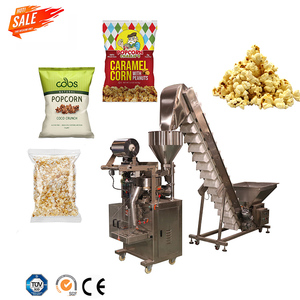 Đa chức năng hạt hạt Hạt điền có trọng lượng máy đóng gói Ba/trở lại con dấu hạt bỏng ngô dọc máy đóng gói - Product Image 1