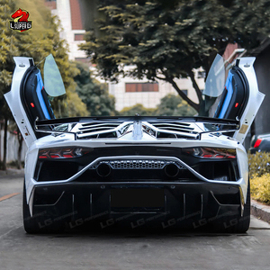 New <strong>Design</strong> Super <strong>Car</strong> <strong>Car</strong> Kit For Lamborghini LP700 LP720 Lp750 Convertible Upgrade To SVJ Style Dry Carbon Fiber Body Kit - Product Image 4