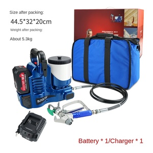 Pistolet à Peinture Électrique Airless Haute Tension <span class=keywords><strong>Rechargeable</strong></span> à Batterie Lithium - Product Image 5