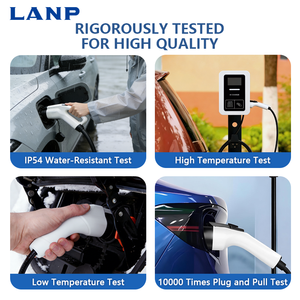 <span class=keywords><strong>Cargador</strong></span> de Vehículos Eléctricos de 7KW Monofásico 32A con Cable de 4m <span class=keywords><strong>TIPO</strong></span> 2 GB/T, Estación de Carga Inteligente de CA Montada en Pared <span class=keywords><strong>para</strong></span> Uso Doméstico - Product Image 5