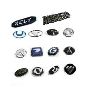 ABS krom veya boyama ile akrilik profesyonel 3D ABS plastik krom araba oto amblem rozetleri araç amblemi - Product Image 4