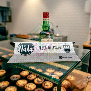 Logo pribadi kertas kemasan roti Pastel De Nata kotak kemasan <span class=keywords><strong>2</strong></span> 6 buah terpal kemasan kotak bantal untuk Tar telur - Product Image 5