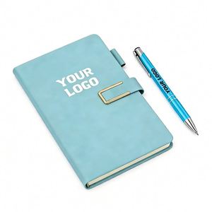Wholesale Custom Logo Promotional Business Gifts PU Leather Notebooks A6 Students Hardcover <b>A5</b> <b>Diary</b> Journal Notebook - Product Image 1