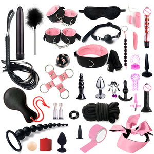 Juguete Sexual de Bondage, Restricción BDSM, Esposas para Manos y Pies, Dados Sexuales, Mordaza, Látigo de Cuero, Bondage Femenino, Tienda Online de Juguetes Sexuales - Product Image 1