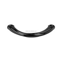 Pièces et accessoires marins de haute qualité, longueur 250 mm, poignée en acier inoxydable noir en forme de spirale pour bateau
