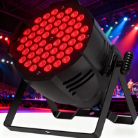 54 Led Par Lights 54*3w Rgb Dj Par Light Lumineux et Coloré LED Par Light pour un événement époustouflant et un éclairage de scène