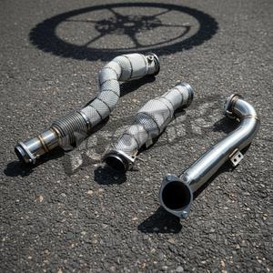 Auspuffanlage für BMW M3/M4 G82 G80 G83 <span class=keywords><strong>G8X</strong></span> 3.0T 2019-2022 Downpipe auf Lager Hitzeschild Auspuffkrümmer Auspuffrohr - Product Image 1