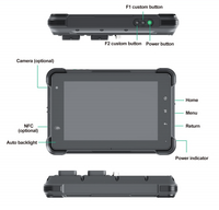 Nueva Tablet PC Robusta de 7 Pulgadas para Montacargas, Capacitiva, Android 13, 1000 Nits, NFC, CANBus, IP67, MIL-STD-810G, para Vehículos, Almacenes y Logística