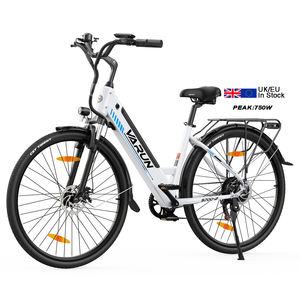 Commande en gros, faible MOQ, Vélo électrique urbain VARUN, autonomie 60 km, 27,5 pouces, 250W, Shimano 7 vitesses, pour trajets banlieusiers, homme, EU/UK, livraison en 7 jours - Product Image 1