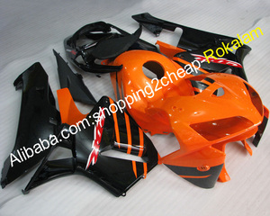 Pour Honda CBR600RR F5 <span class=keywords><strong>2005</strong></span> 2006 CBR600-RR CBR600 RR F5 05 06 CBR <span class=keywords><strong>600RR</strong></span> Sport Racing Orange Noir ABS Carénage kit - Product Image 1