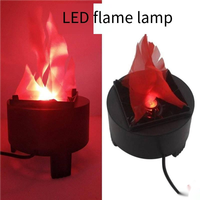 Lampe à flamme verticale LED, simulation de feu de camp, décoration de bar KTV, maison hantée, lampe de scène, bol à feu électronique, lampe IP44 2700K