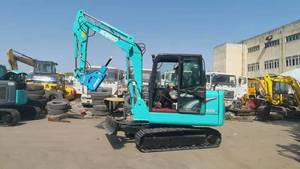 Excavadora de cadenas pequeña japonesa Kobelco SK60 usada de 6 toneladas, excavadoras pequeñas Komatsu de alta eficiencia, Kobelco SK35, SK50, SK55, SK75 - Product Image 3
