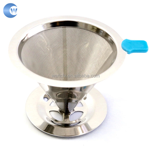 Bộ lọc cà phê bằng thép không gỉ giảm giá nhà máy 103/103, bộ lọc cà phê bằng thép không gỉ có tay cầm - Product Image 3