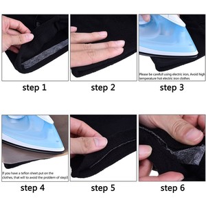 Bande thermocollante sans couture pour ourlets de tissus – Tissu de liaison fusible pour ourlets faciles et réparation de tissus |   Ruban adhésif de qualité professionnelle - Product Image 6