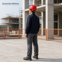 Casque de sécurité de chantier EN397 en HDPE, protection de la tête, casque de travail pour hommes, couleur personnalisée rouge, jaune, blanc