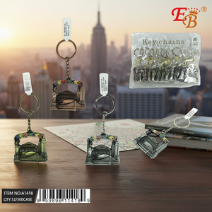 พวงกุญแจนิวยอร์ก4.2 \ "ชุดของขวัญด้านวัฒนธรรมและการท่องเที่ยว25DZ/CS - Product Image 3