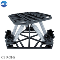 Actuador lineal eléctrico de 750W, 150mm, 250 mm/s, 5KN, plataforma de simulación 6DOF personalizada para juego de carreras F1, juego de simulación de vuelo