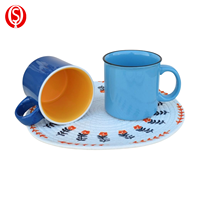 Tasse à café imprimée de haute qualité en gros tasse en céramique de luxe à bas prix