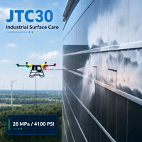 Dron de Limpieza Profesional con Sistema de Pulverización Avanzado, Dispositivo Inteligente para Lavar Paredes Exteriores, Equipo de Mantenimiento de Ventanas para Edificios Altos