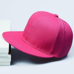 Tùy Chỉnh 6 Bảng Điều Chỉnh Màu Đen Bông 3D Thêu Phẳng Mũ Phẳng Vành Mũ Hip-Hop Mũ Snapback Mũ Snapback Mũ - Product Image 2